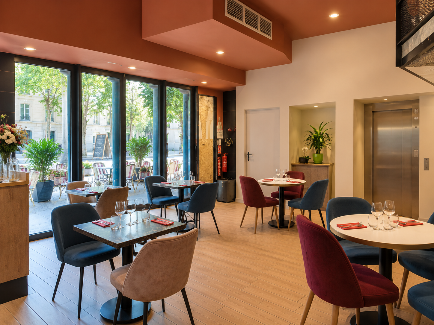 Mezzanine du restaurant