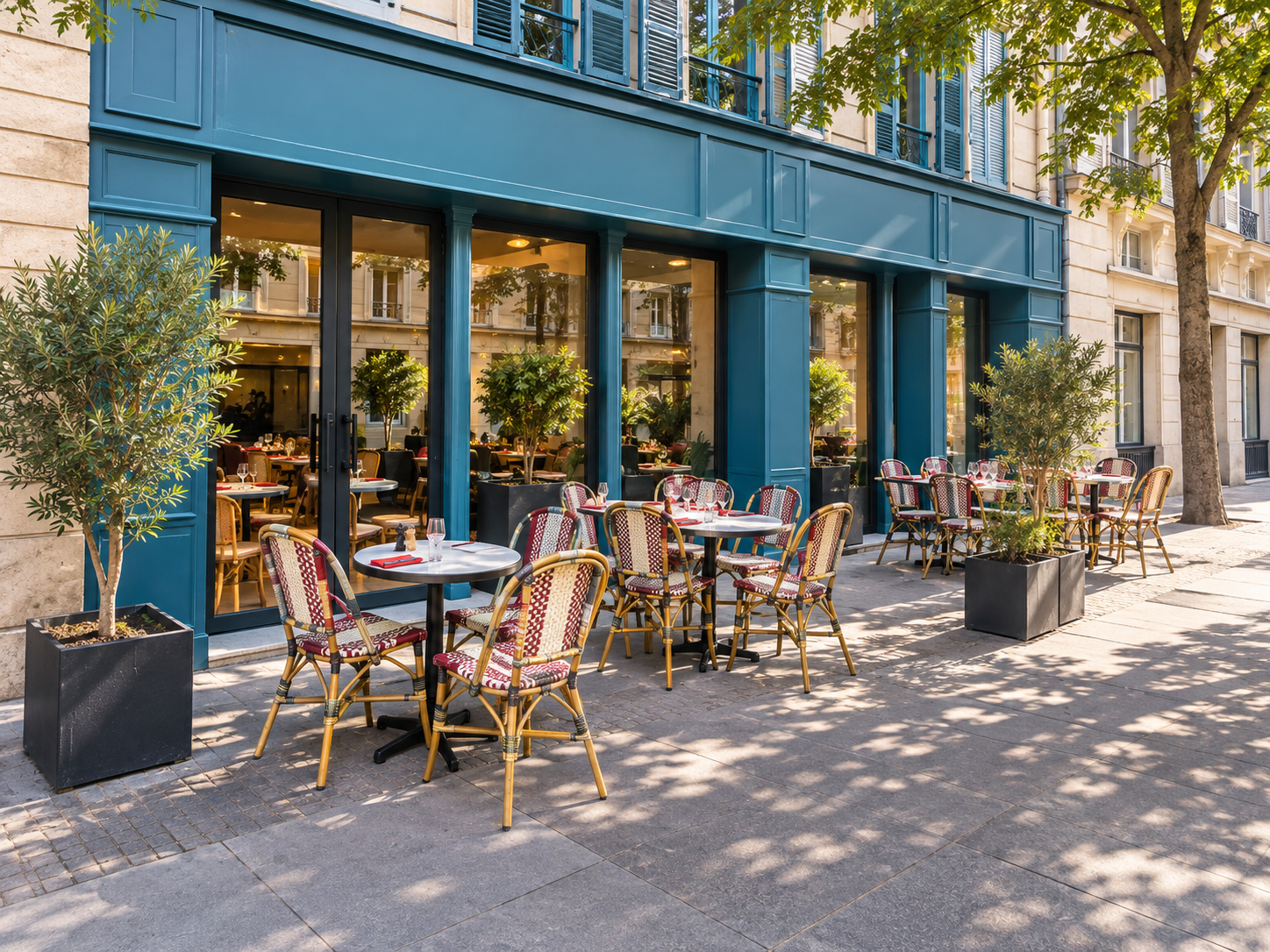 Terrasse du restaurant
