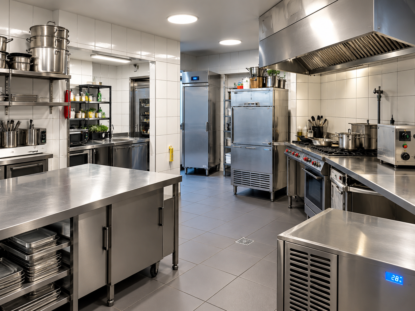 Cuisine professionnelle équipée